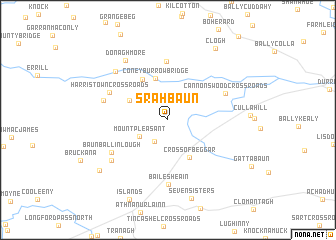 map of Srahbaun