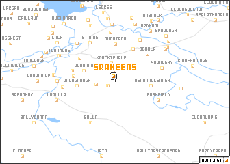 map of Sraheens