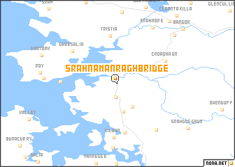 map of Srahnamanragh Bridge