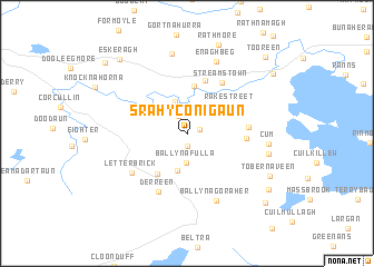 map of Srahyconigaun