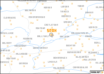map of Srah