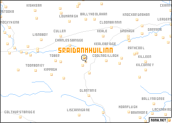 map of Sráid an Mhuilinn