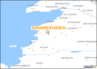 map of Sráid na Cathrach