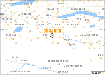 map of Srajach