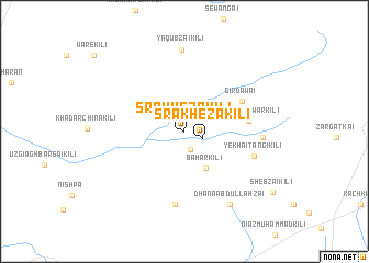 map of Sra Kheza Kili