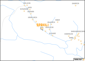 map of Sra Kili