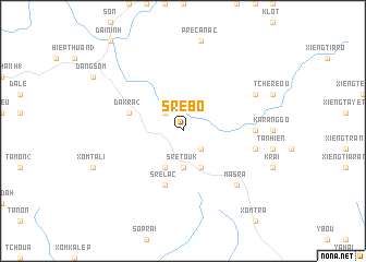 map of Sré Bo