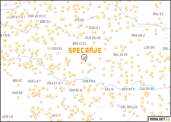 map of Srečanje