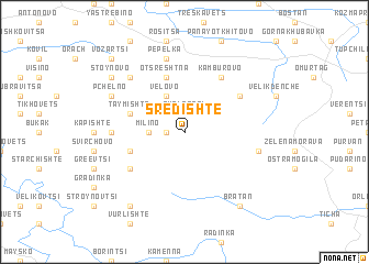 map of Sredishte