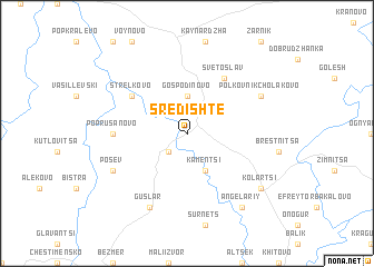map of Sredishte