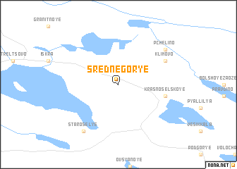 map of Srednegor\