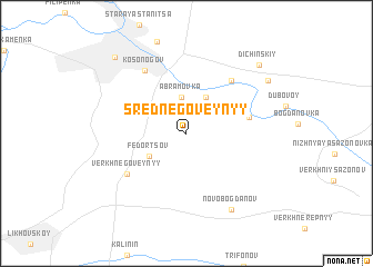 map of Sredne-Goveynyy