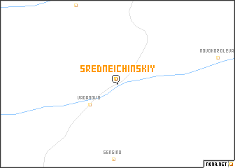 map of Sredneichinskiy