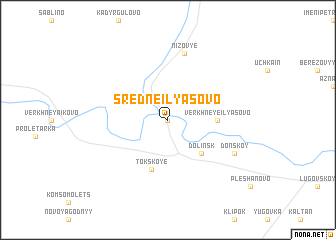 map of Sredne-Il\