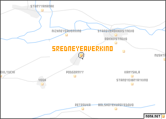 map of Sredneye Averkino