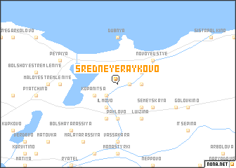 map of Sredneye Raykovo