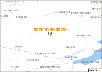 map of Sredniy Biyabash