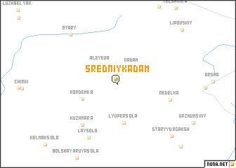 map of Sredniy Kadam