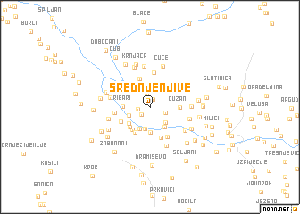 map of Srednje Njive