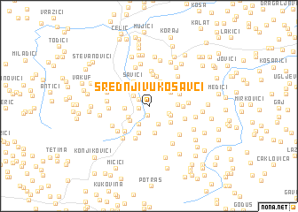 map of Srednji Vukosavci