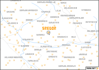 map of Sredor