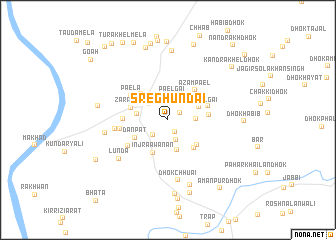 map of Sre Ghundai