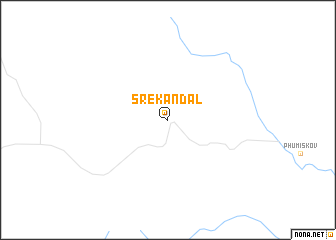 map of Srê Kândal