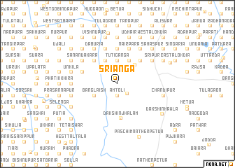 map of Srīanga