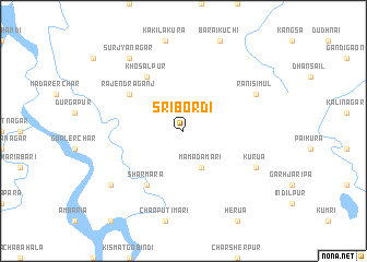 map of Sribordi