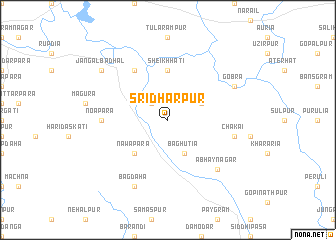 map of Srīdharpur