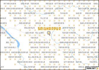 map of Sridharpur