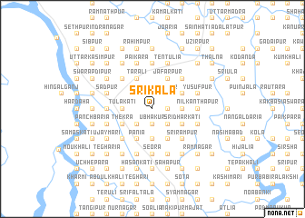 map of Srīkala