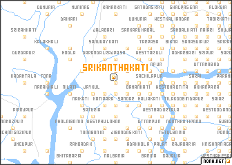 map of Srikanthakāti