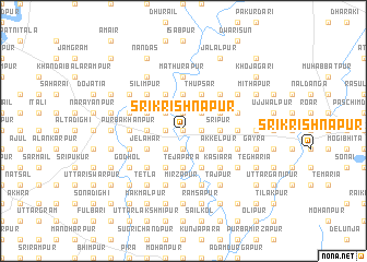 map of Sri Krishnapur