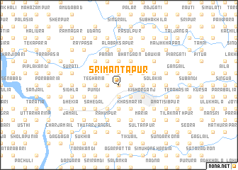 map of Srimantapur