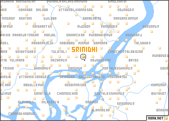 map of Srīnidhi