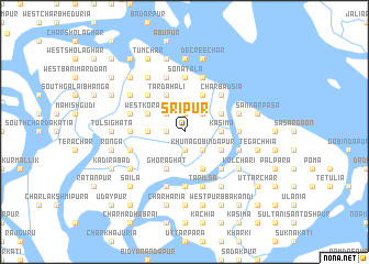map of Sripur