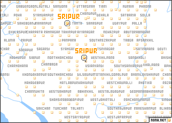 map of Sripur