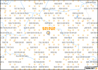 map of Srīpur