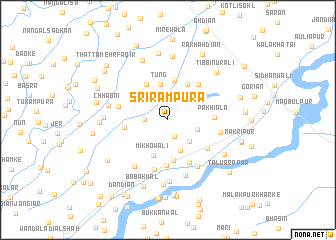 map of Sri Rāmpura