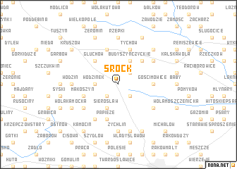 map of Srock