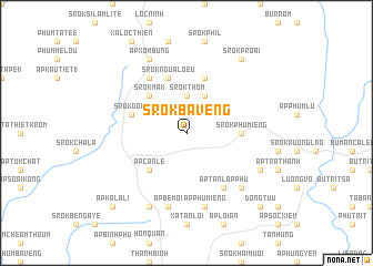 map of Srok Baveng