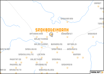 map of Srok Bo Dei Moanh