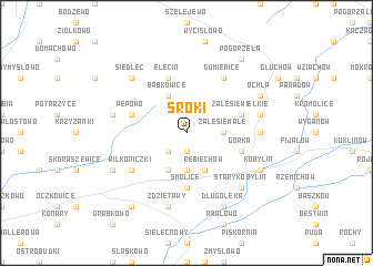 map of Sroki