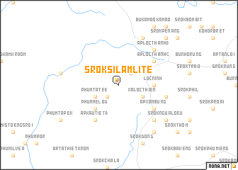 map of Srok Silamlite