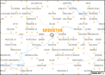 map of Sromotka