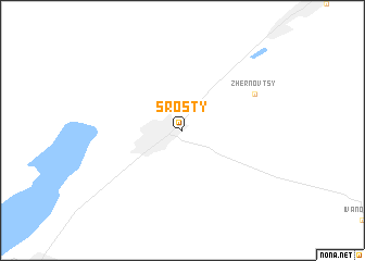 map of Srosty