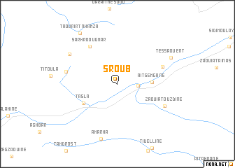 map of Sroub