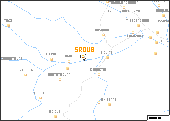 map of Sroub