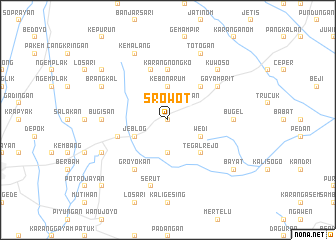 map of Srowot